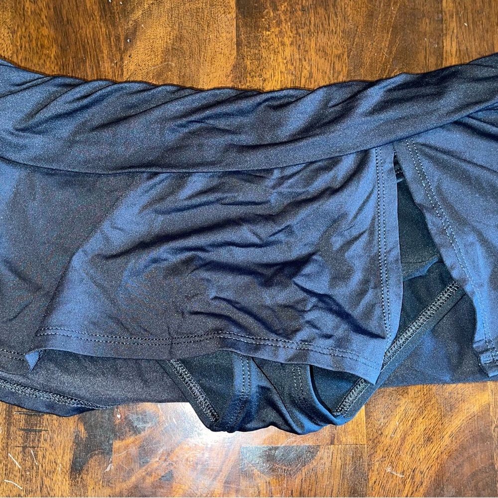 La Blanca Elegant Black Swim Skirt